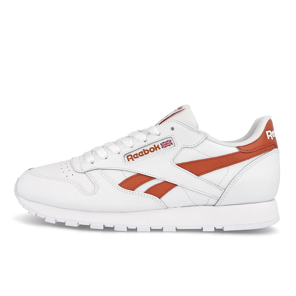 Reebok classic leather White / Baked Earth / Vector Red  FY9404 | Overkill