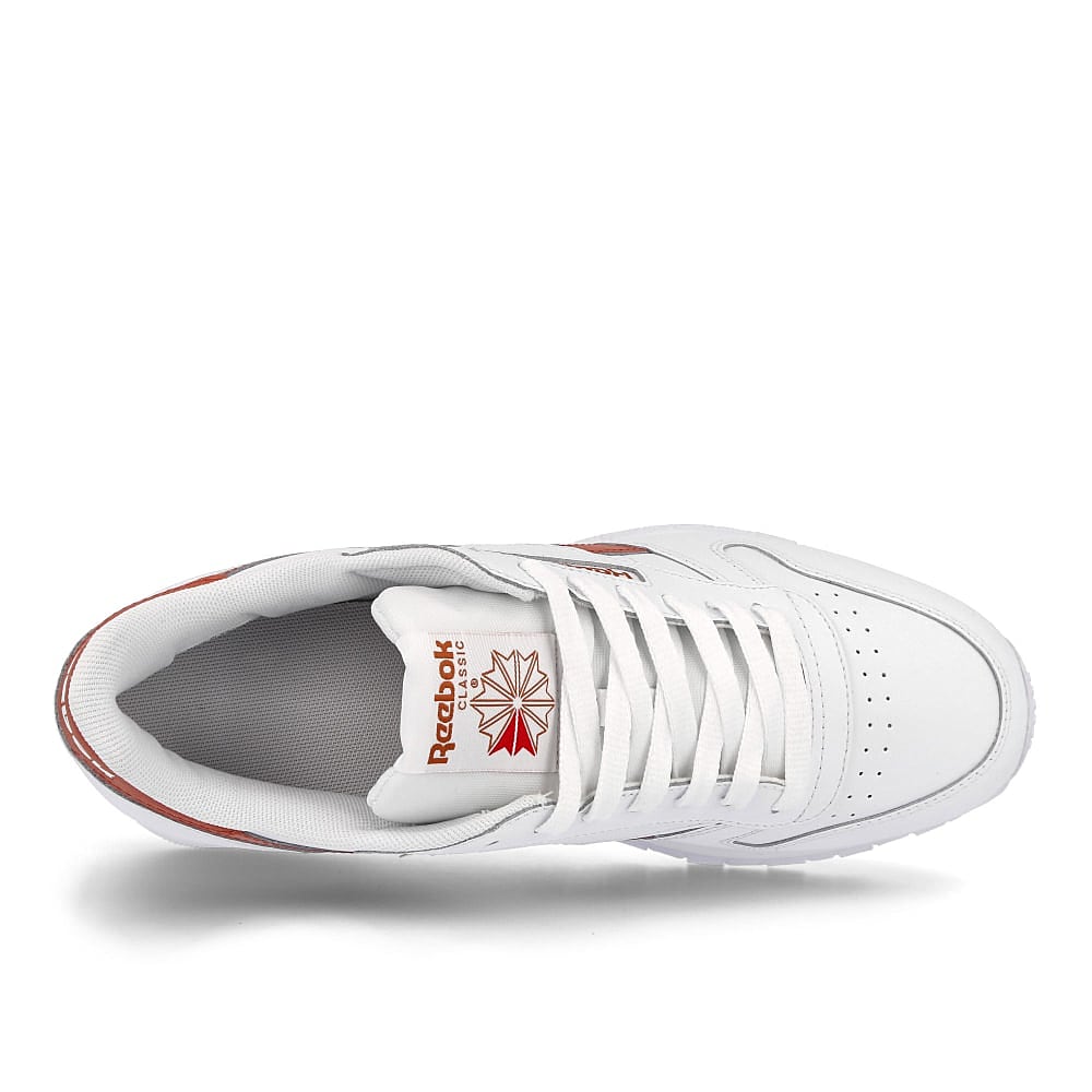 Reebok classic leather White / Baked Earth / Vector Red  Detail view 1 | Overkill