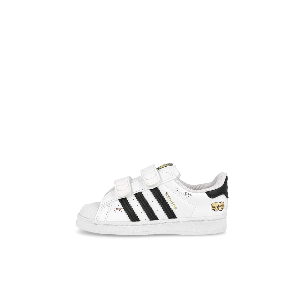 adidas superstar cf infants Footwear White / Core Black / Gold Metallic  FZ0619 | Overkill