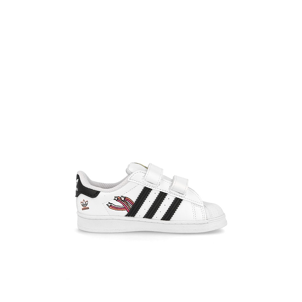 adidas superstar cf infants Footwear White / Core Black / Gold Metallic   Material | Overkill