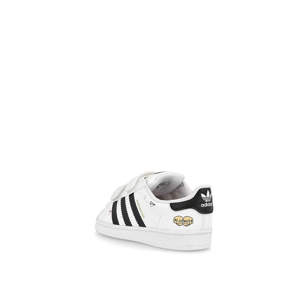 adidas superstar cf infants Footwear White / Core Black / Gold Metallic  Close-up | Overkill