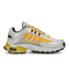 adidas wmns thesia Grey One-Silver Metallic-Crew Yellow Sneakers  Silhouette | Overkill