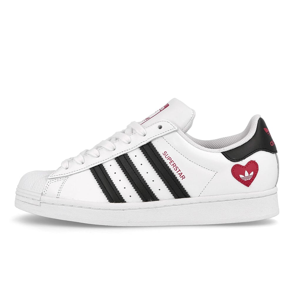 adidas superstar Footwear White-Core Black-Scarlet Sneakers FZ1807 | Overkill