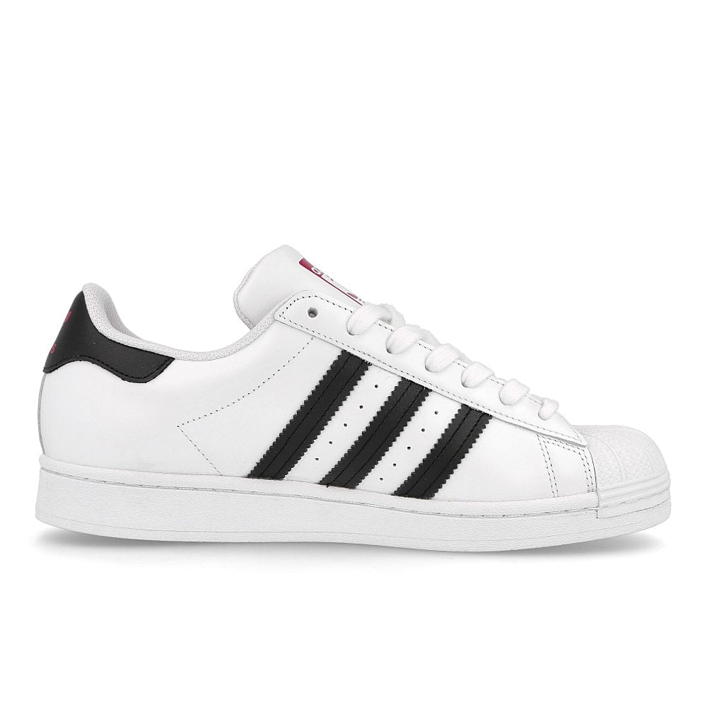 adidas superstar Footwear White-Core Black-Scarlet Sneakers  Silhouette | Overkill