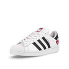 adidas superstar Footwear White-Core Black-Scarlet Sneakers  Close Up | Overkill