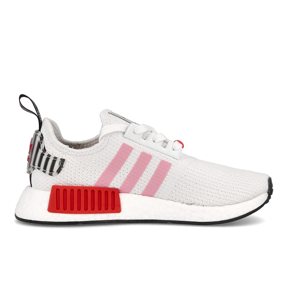 adidas wmns nmd r1 Footwear White-True Pink-Core Black Sneakers  Silhouette | Overkill