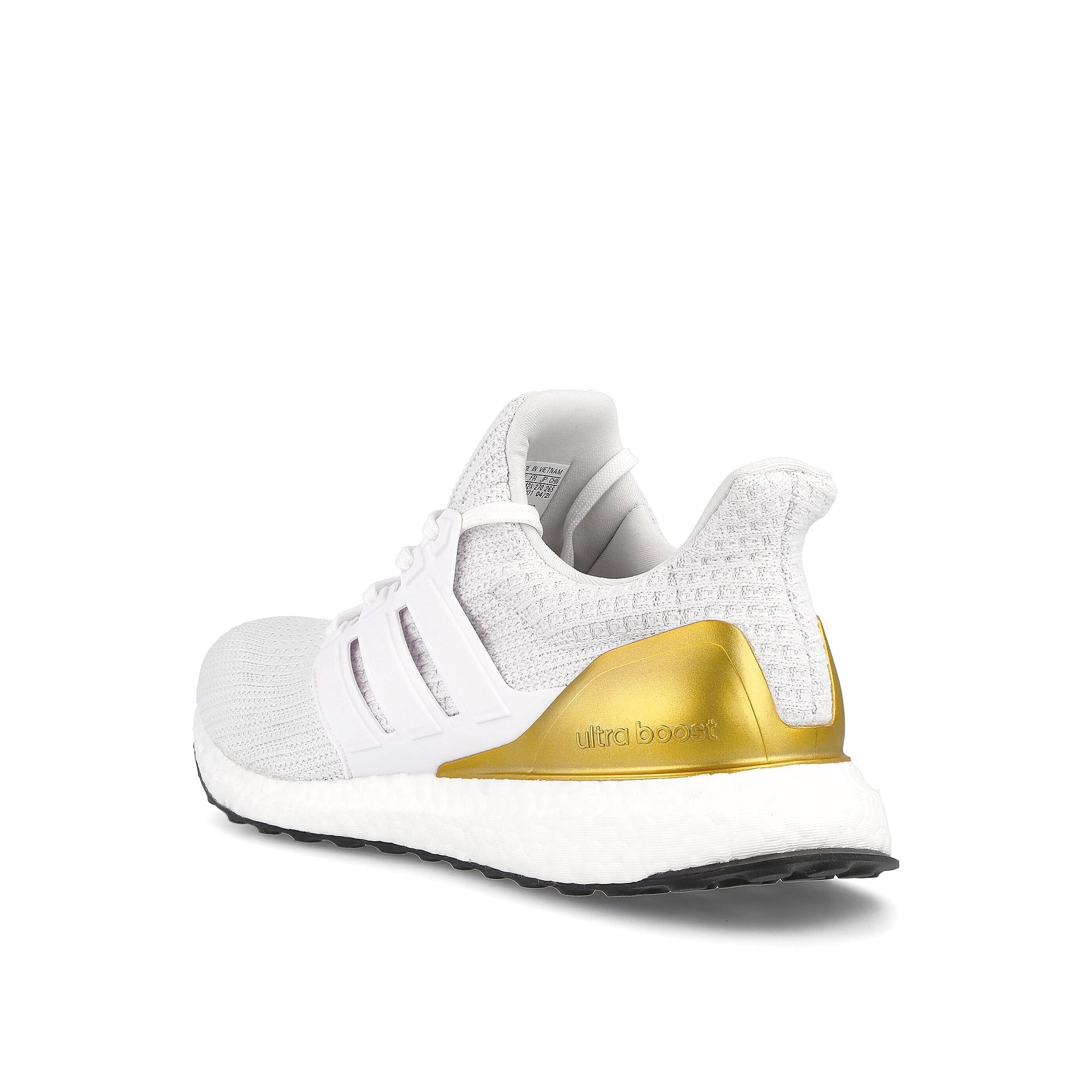 adidas ultraboost 4.0 dna Footwear White-Footwear White-Gold Metallic Sneakers  Material | Overkill