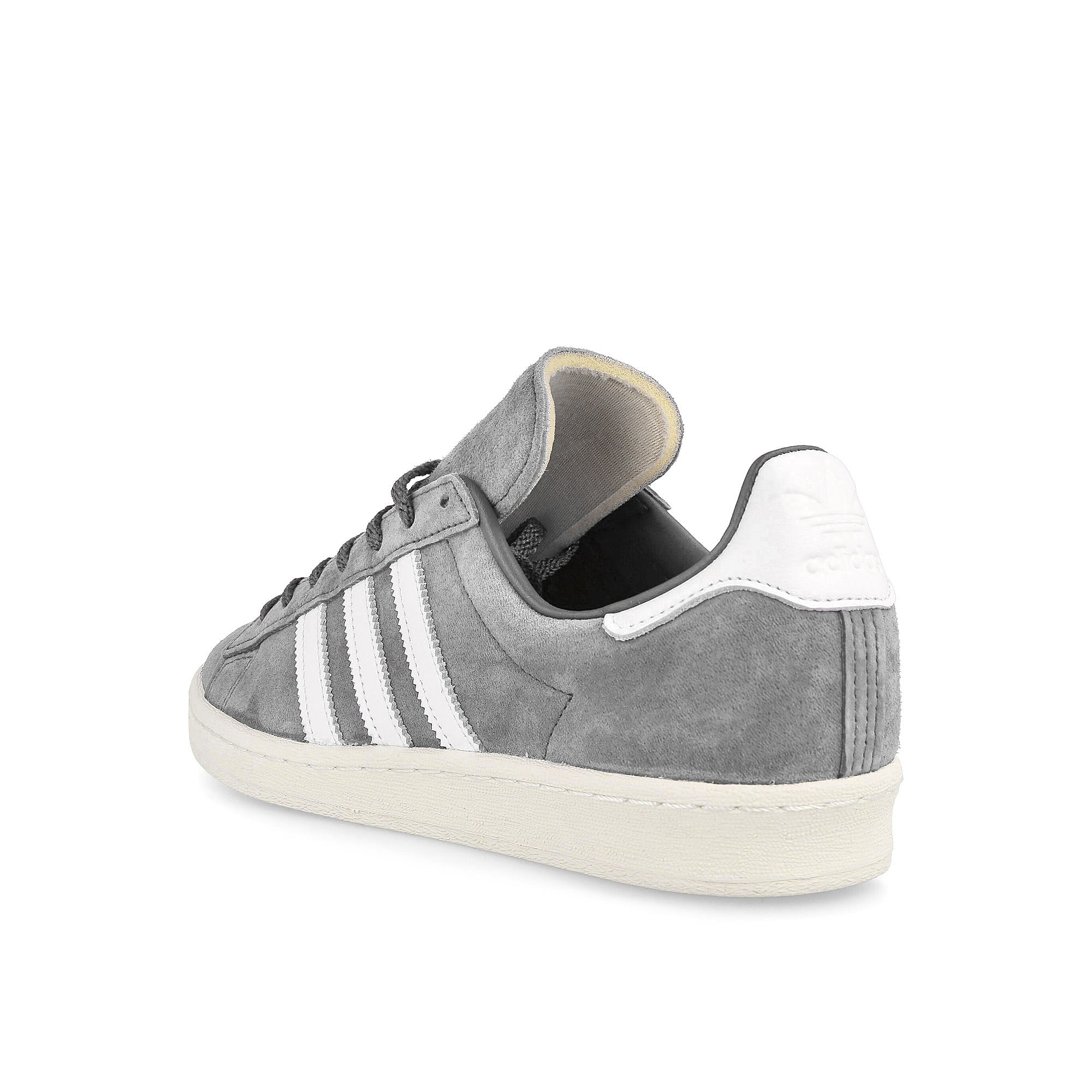 adidas Campus 80s Grey-Cloud White-Off White Low Top Sneakers  Material | Overkill