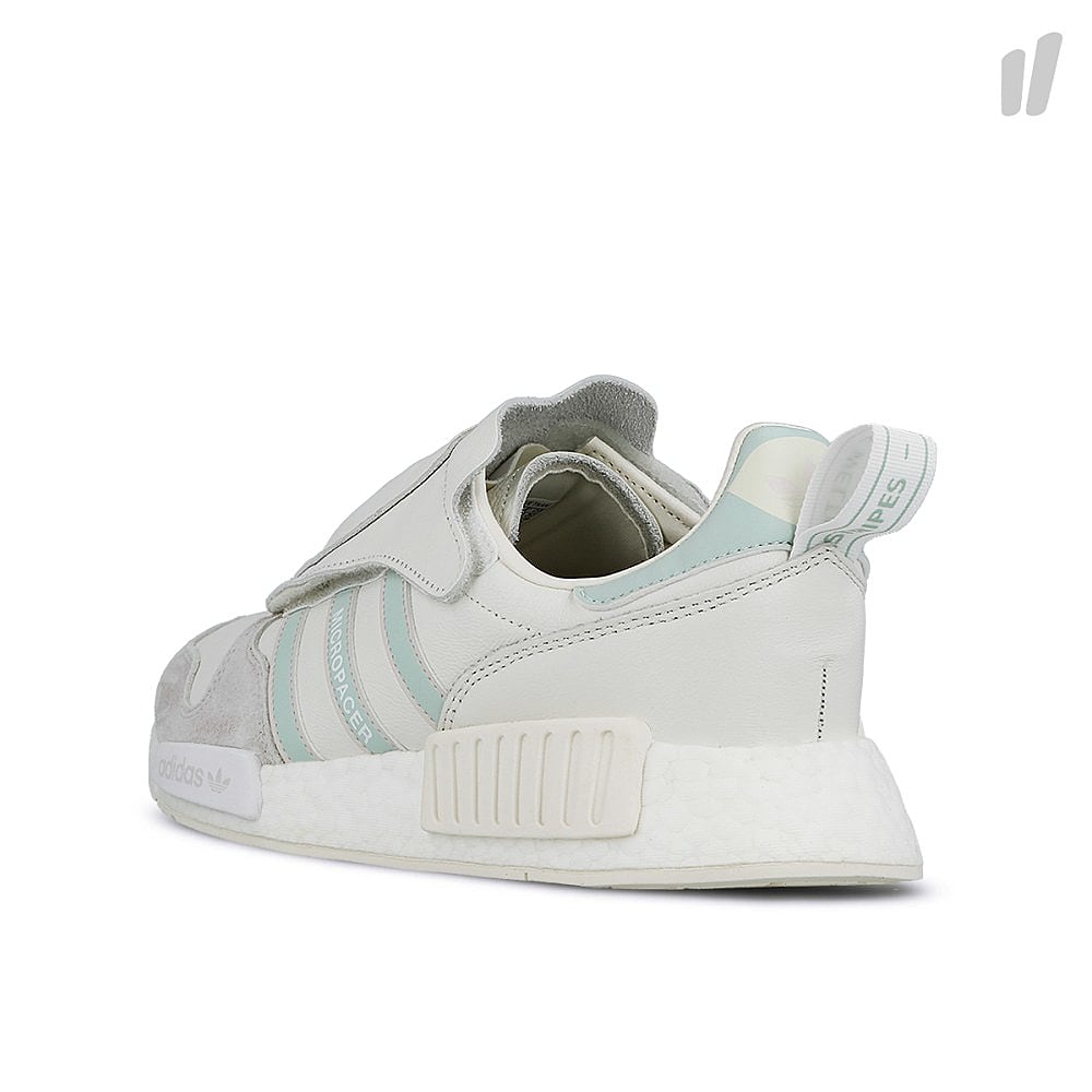 adidas micropacer x r1 Cloud White-Footwear White-Grey One Sneakers  Material | Overkill