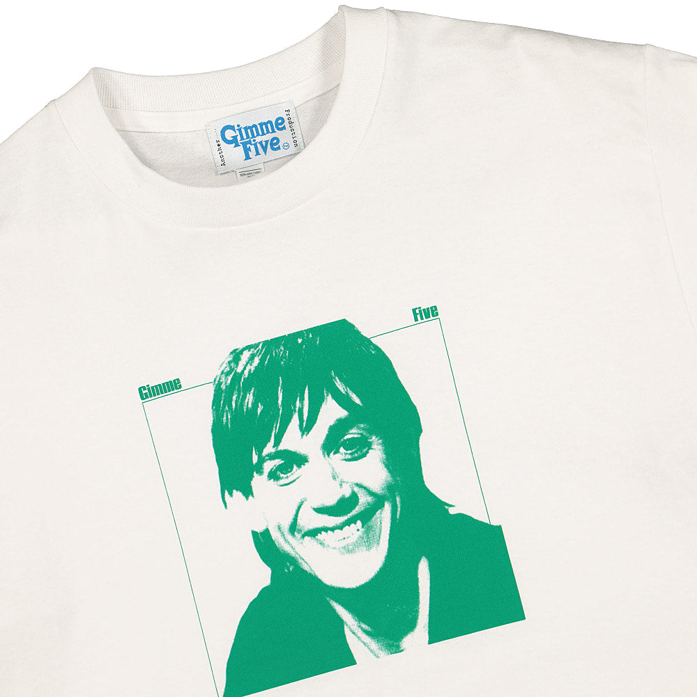 Gimme Five Idiot Shortsleeve Tee White T-Shirts Close-up | Overkill