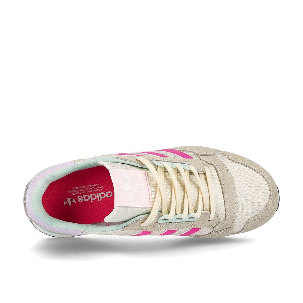adidas wmns zx 500 Cream White / Solar Pink / Clear Pink  Detail view 1 | Overkill