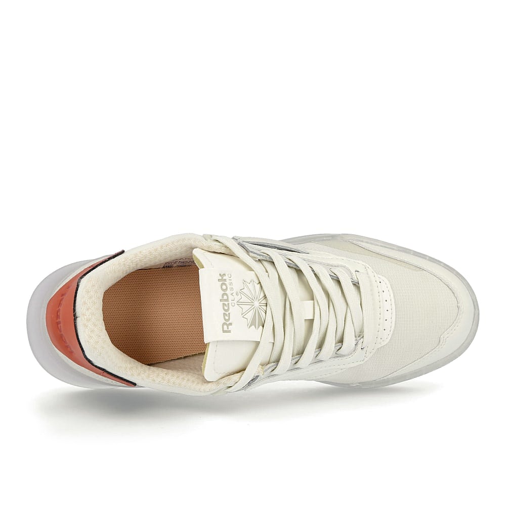 Reebok wmns club c legacy Chalk / Neon Mint / Baked Earth  Detail view 1 | Overkill