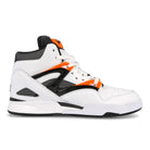 Reebok pump omni zone ii Footwear White / Wild Orange / Black   Material | Overkill