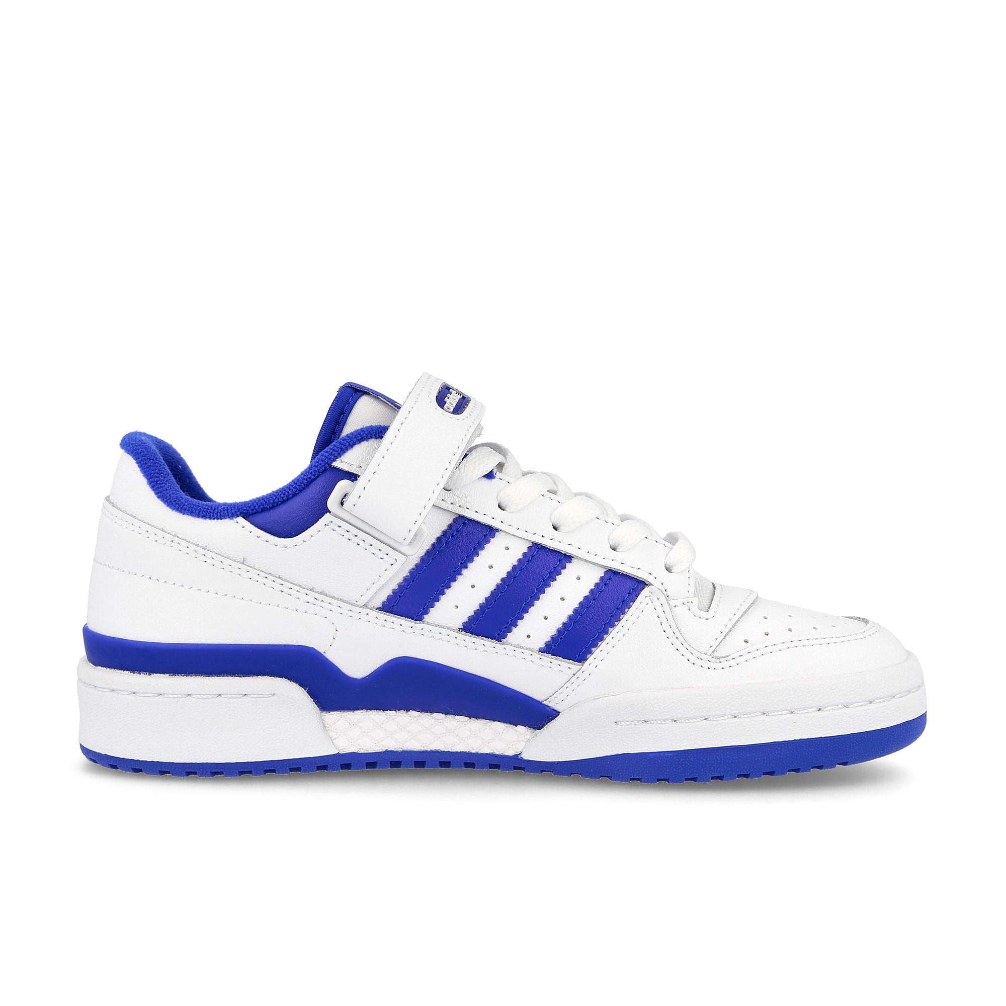 adidas wmns forum low Footwear White / Team Royal Blue / Footwear White   Material | Overkill