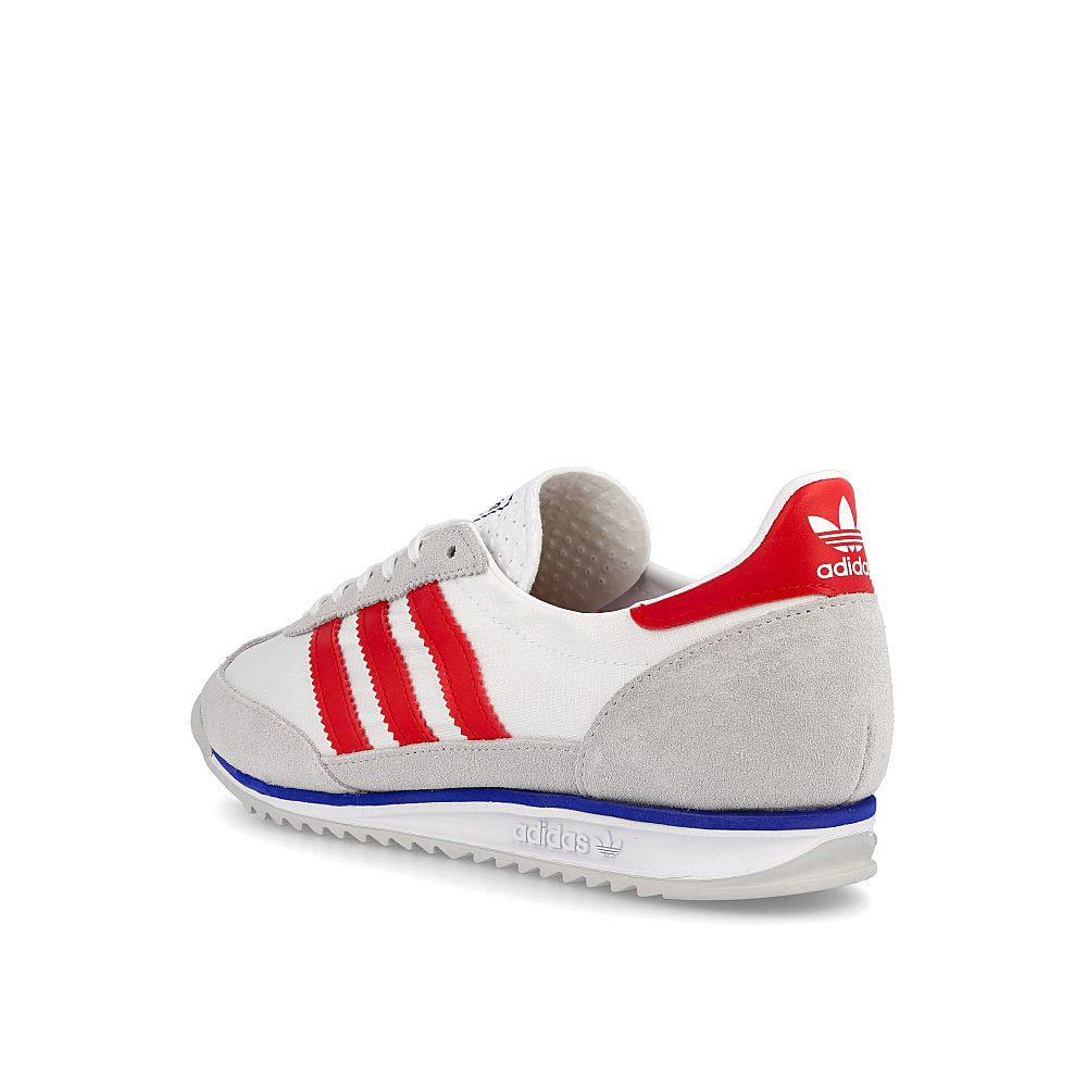 adidas sl 72 Grey One / Footwear White / Vivid Red  Close-up | Overkill
