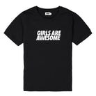 Girls Are Awesome Logo Tee Black T-Shirts GAA-1-001W | Overkill