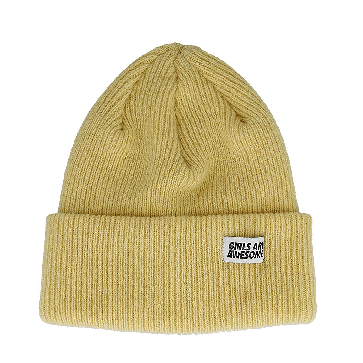 Girls Are Awesome Lambswool Merino Icon Beanie Dirty Butter Beanies GAA-5-001U | Overkill
