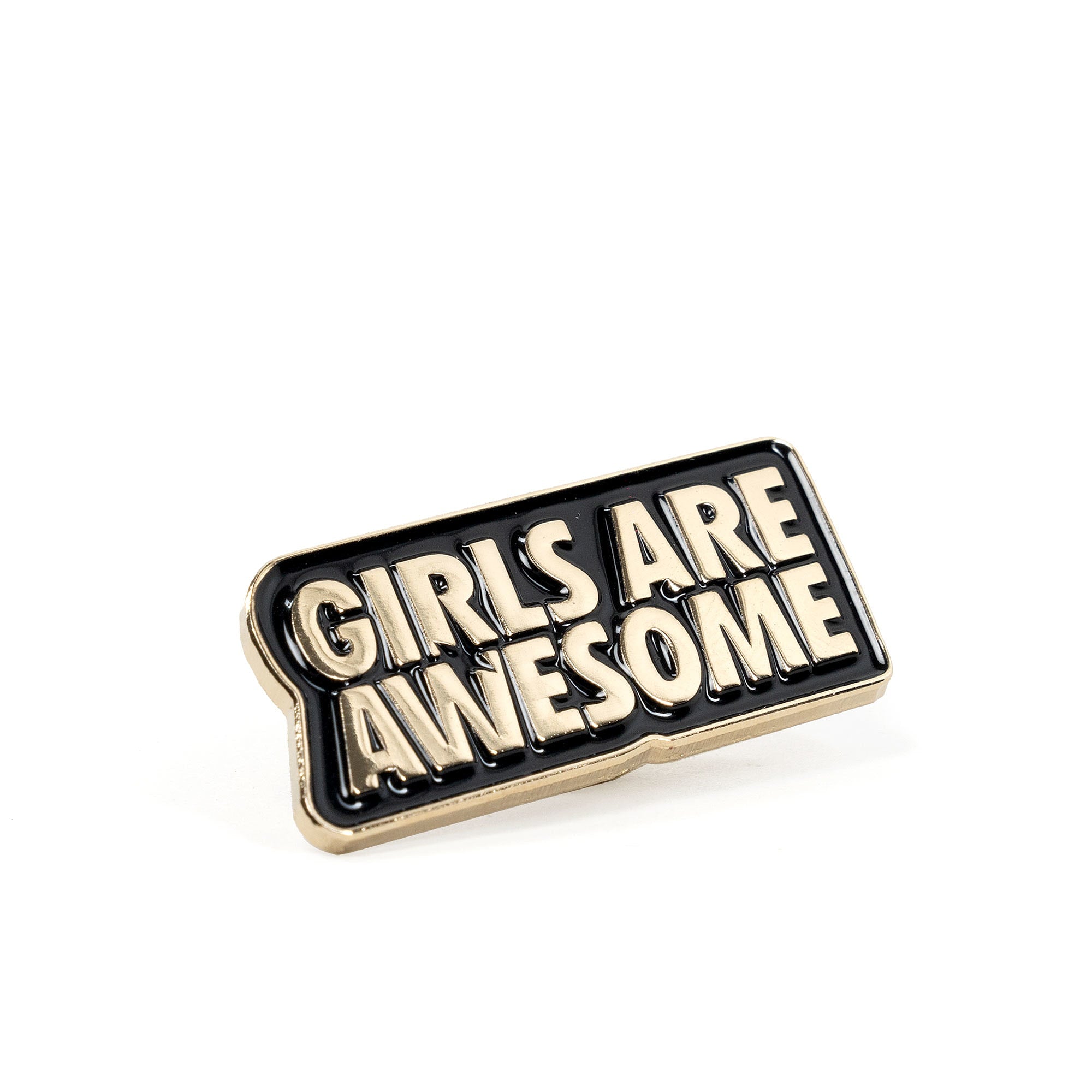 Girls Are Awesome Pin Gold Various GAA-7-002U | Overkill