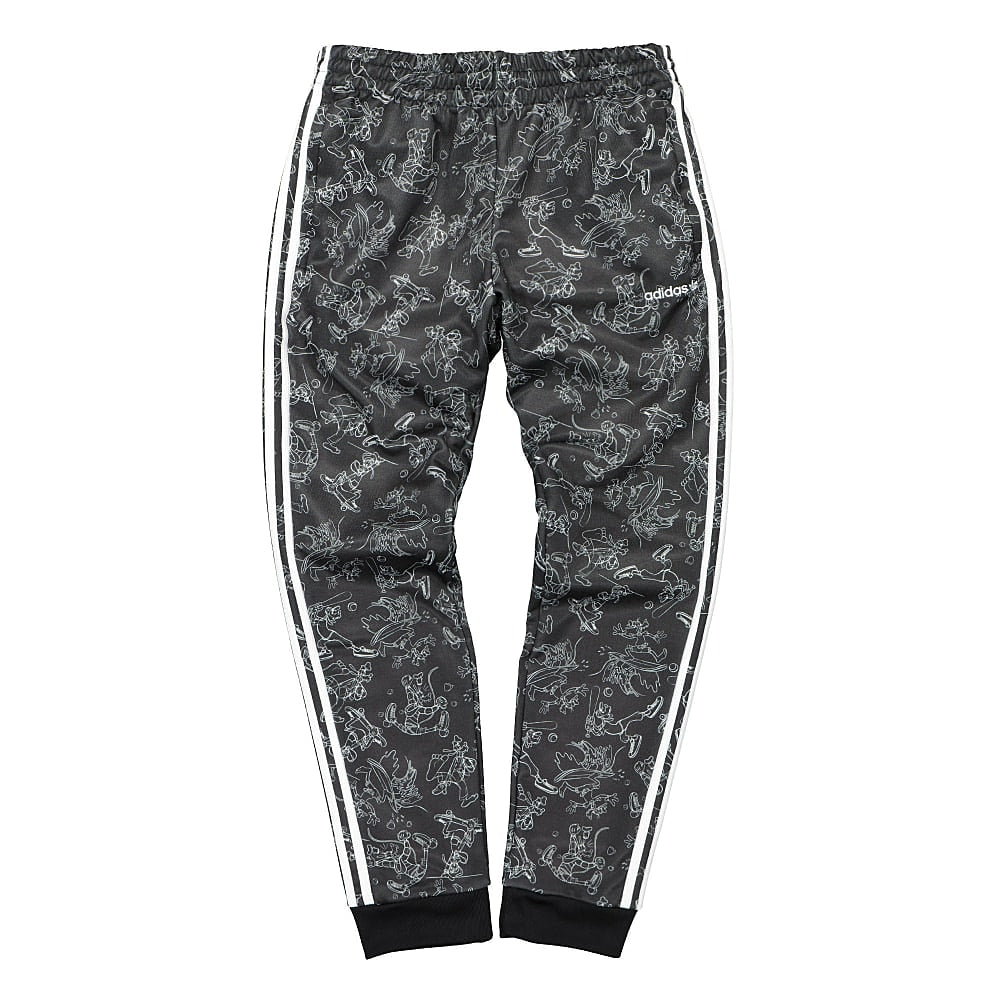 adidas Goofy Superstar Track Pant Black / White Sweat & Track Pants GD6028 | Overkill