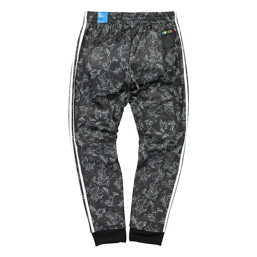 adidas Goofy Superstar Track Pant Black / White Sweat & Track Pants Material | Overkill
