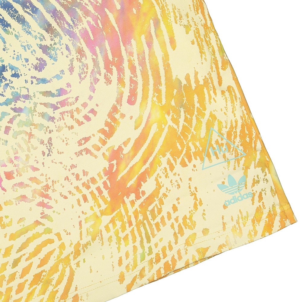 adidas Pharrell Williams x adidas March Madness Fan Tee Multicolor T-Shirts Close-up | Overkill