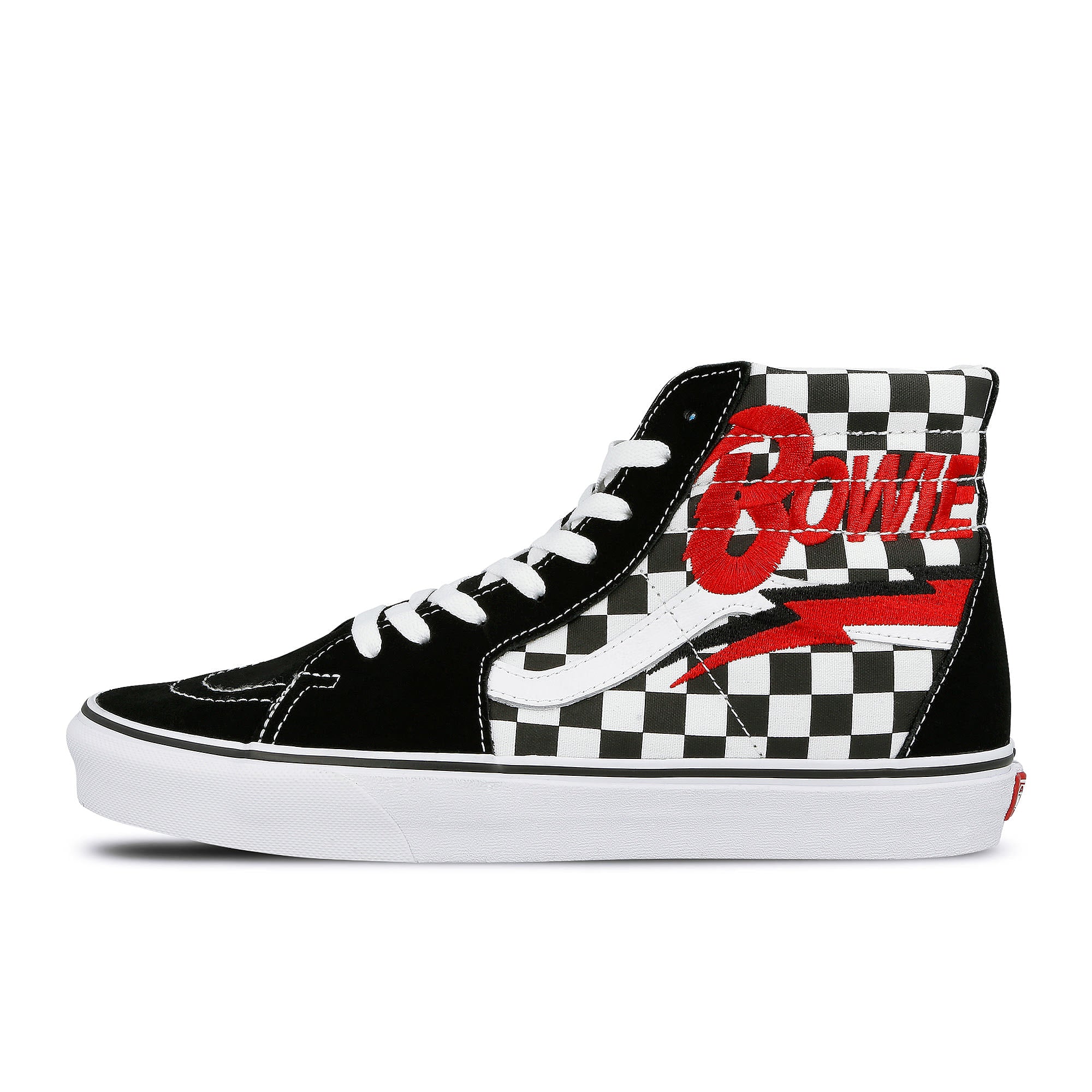 Vans David Bowie x Vans Sk8-Hi Bowie-Checkerboard Sneakers GEVJ01 | Overkill
