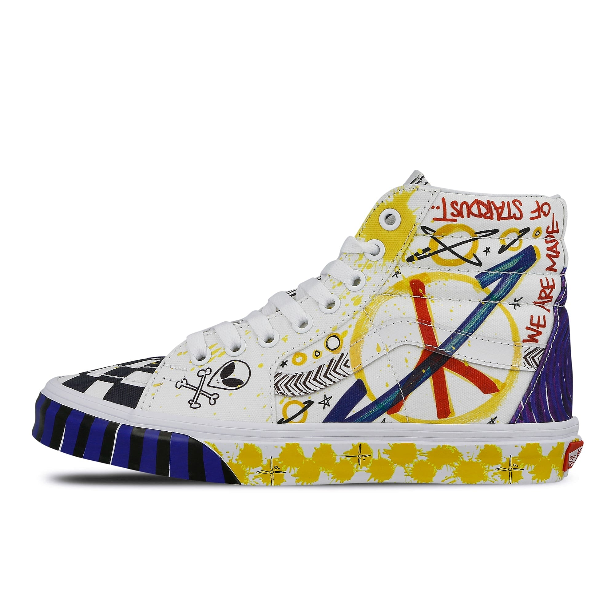 Vans sk8-hi True White High Top Sneakers GEVJZ1 | Overkill