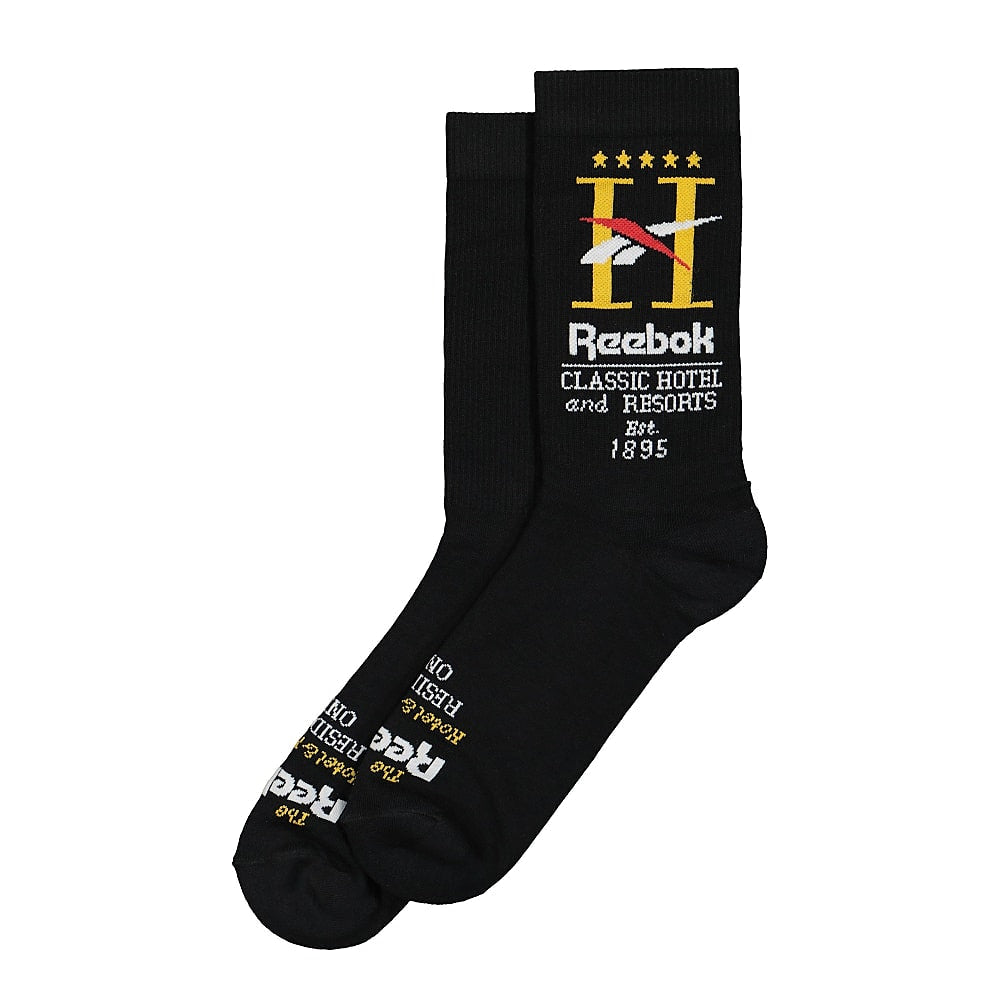 Reebok Classic GP Hotel Sock Black Socks Material | Overkill