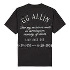 Pleasures Live Fast Die T-Shirt Black T-Shirts Close-up | Overkill