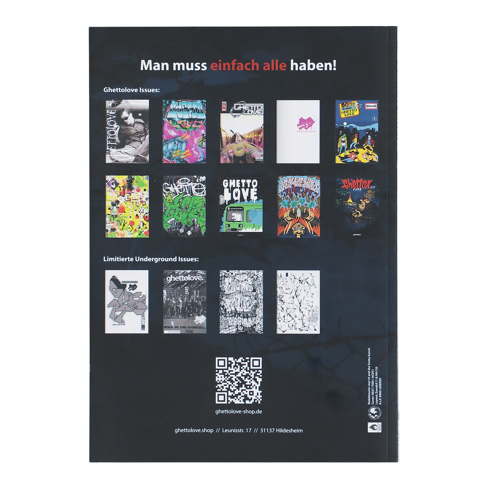 Ghettolove Magazine #10 Multicolored Magazine GTLO-M-10 Close-up | Overkill
