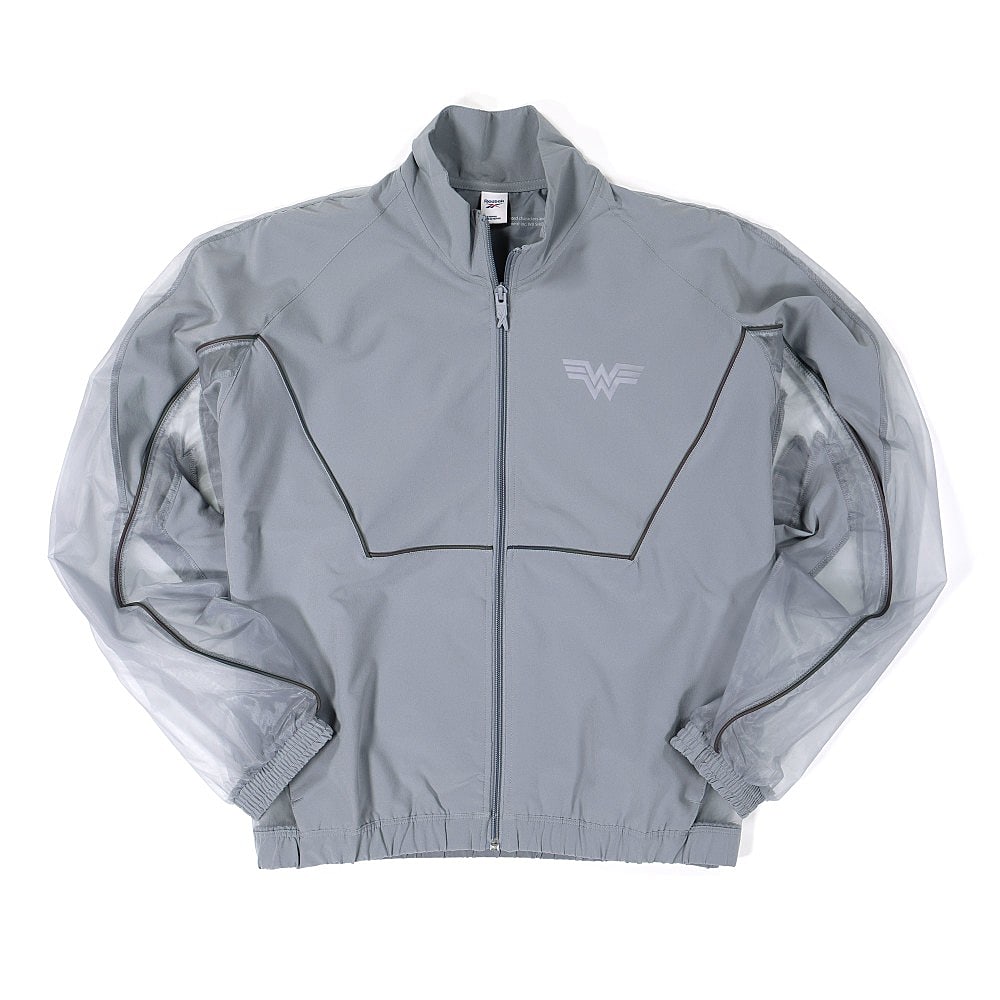 Reebok Wonder Woman x Reebok Wmns Tracktop Cold Grey Track Jackets GJ8157 | Overkill