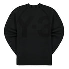 Y-3 Classic Winter Knit Crew Sweater Black Sweatshirts Material | Overkill