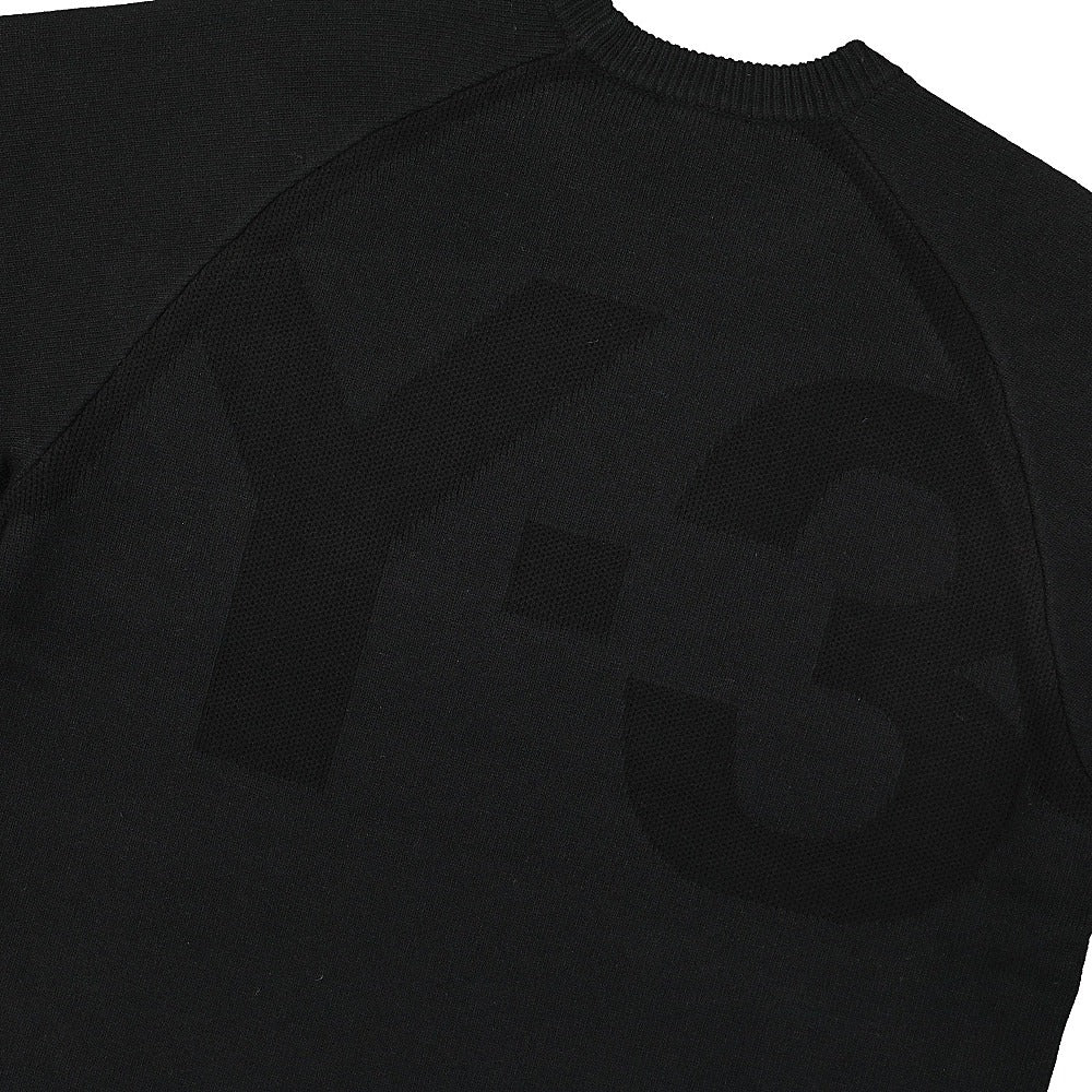 Y-3 Classic Winter Knit Crew Sweater Black Sweatshirts Detailfoto | Overkill