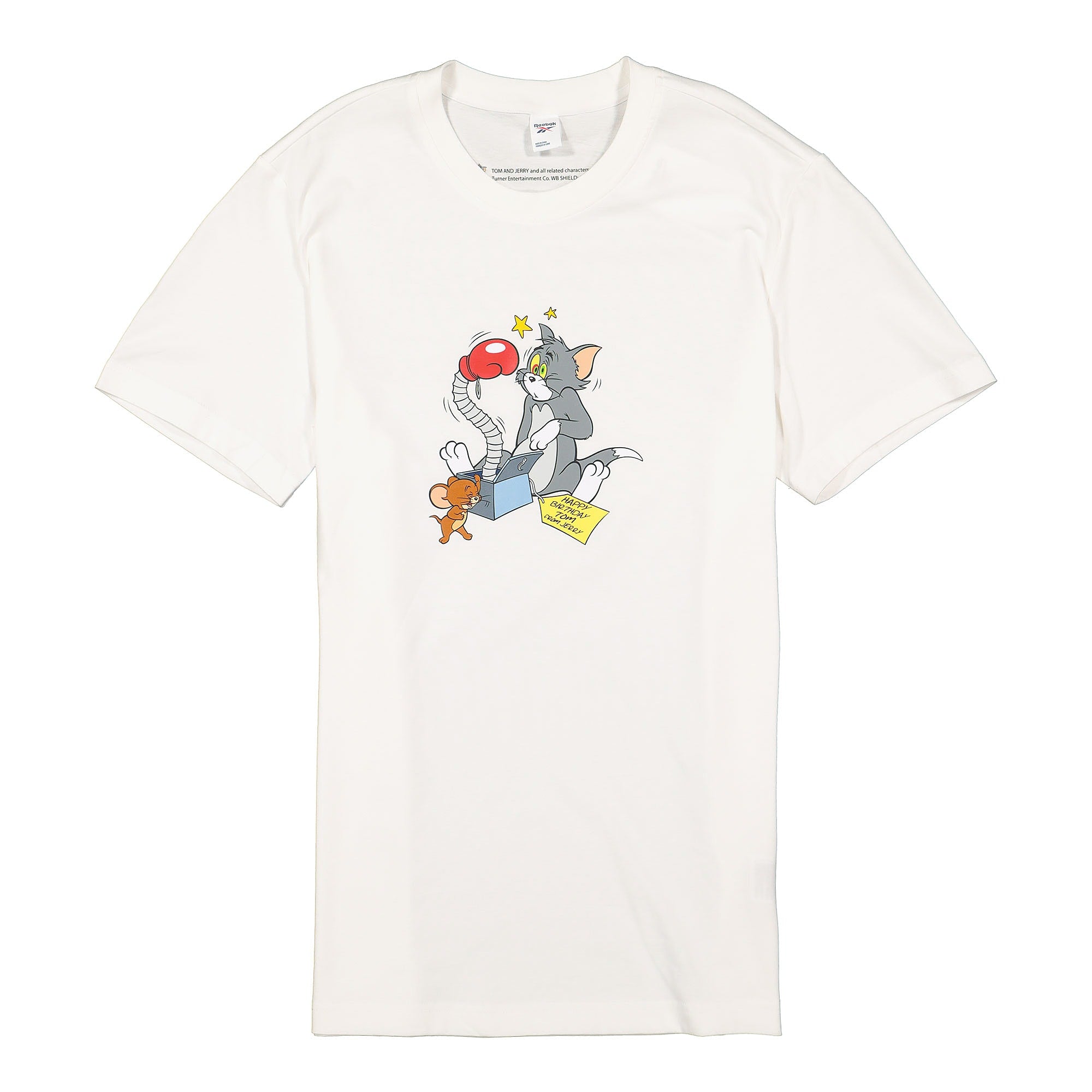 Reebok Tom & Jerry x Reebok Short Sleeves Tee White T-Shirts GK9165 | Overkill