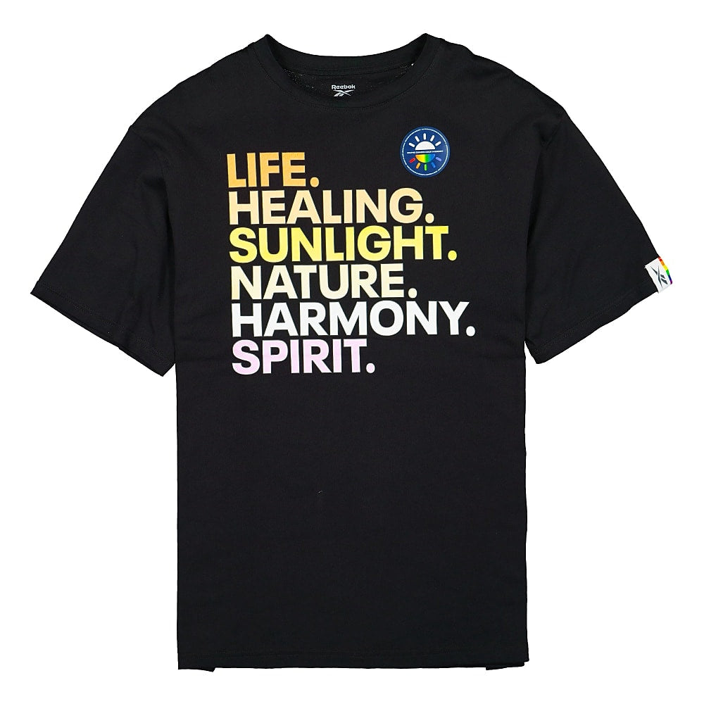 Reebok Pride Pack T-Shirt Black T-Shirts Material | Overkill