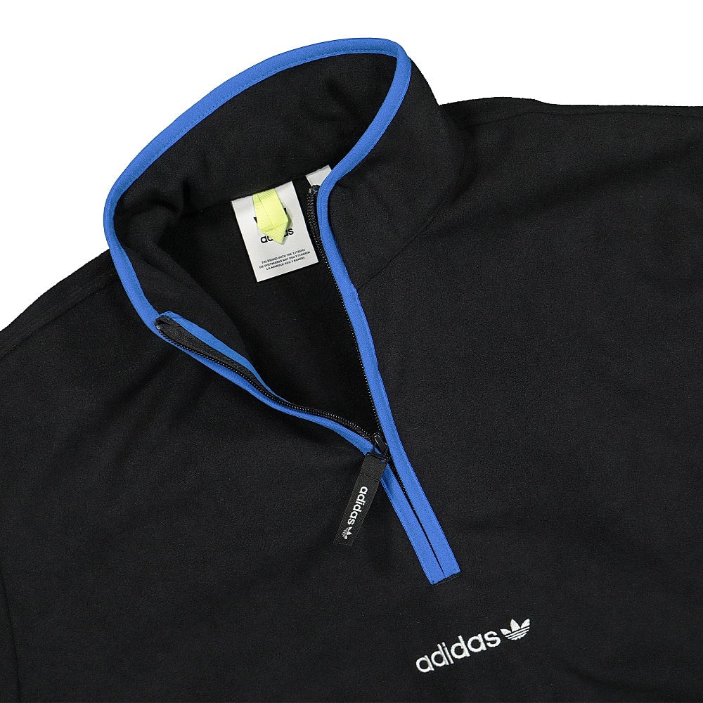 adidas ADV HZ Fleece Black Sweatshirts Close-up | Overkill