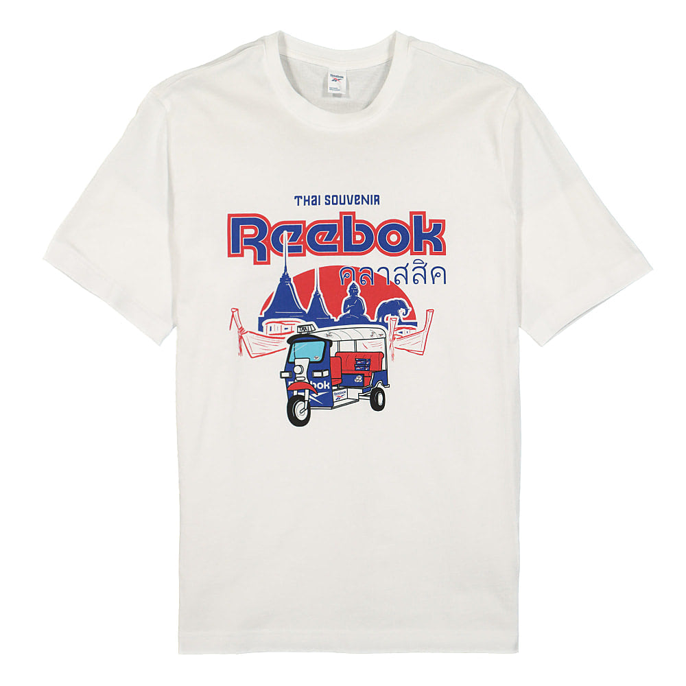 Reebok Classics Graphics Souvenir 1 Tee White T-Shirts GN3660 | Overkill