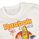 Reebok Classics Souvenir 3 Tee White T-Shirts Close-up | Overkill