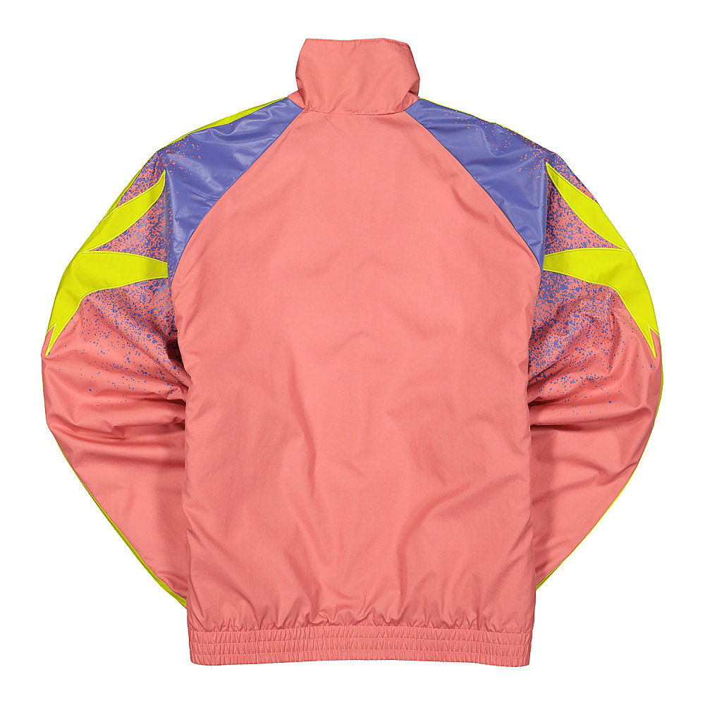 adidas Wmns Track Top Hazy Rose / Acid Yellow / Joy Purple Track Jackets Material | Overkill