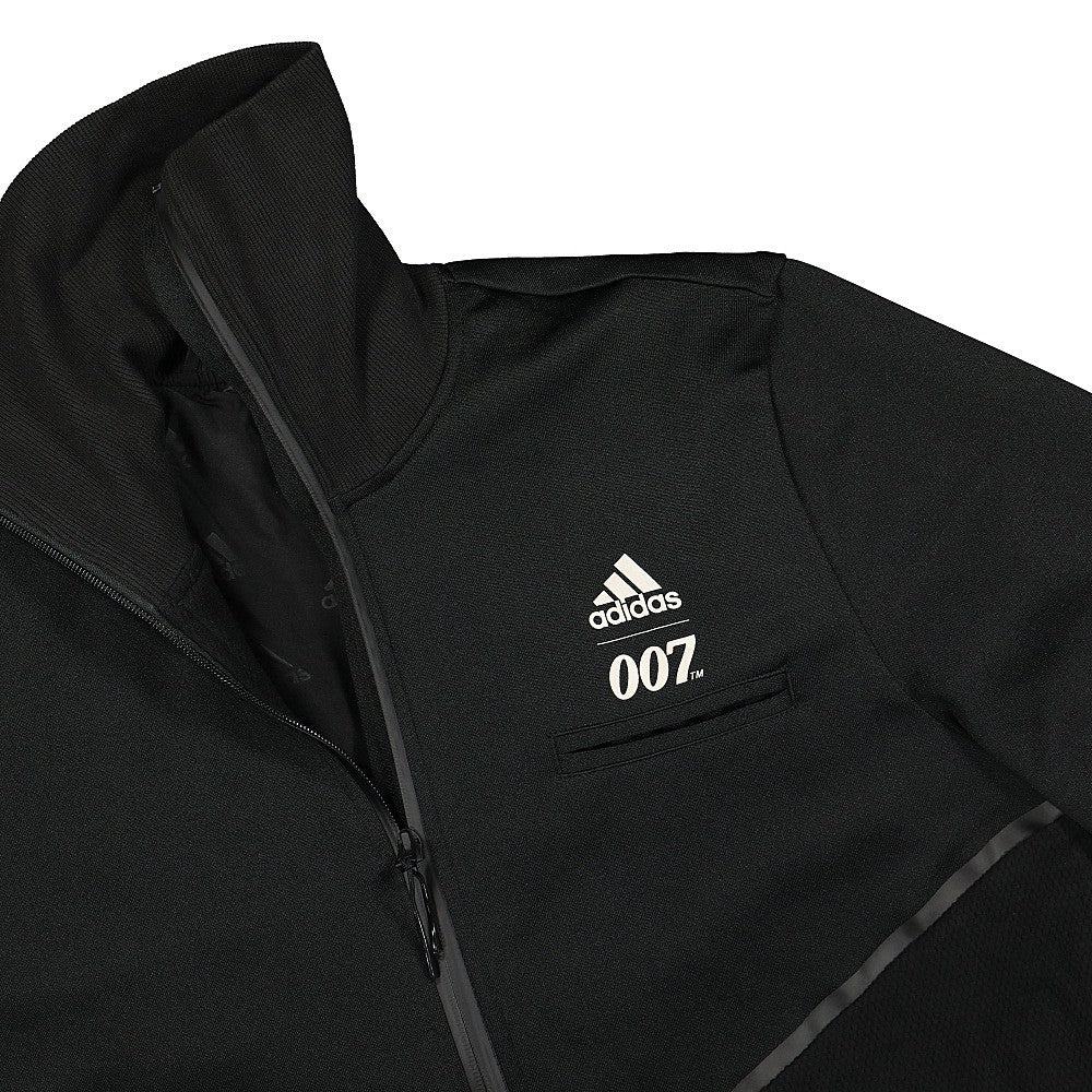 adidas James Bond x adidas CT Track Top Black Track Jackets Close-up | Overkill