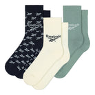 Reebok Classics Fold-Over Crew Socks 3PP Pale Yellow Socks GN7668 | Overkill