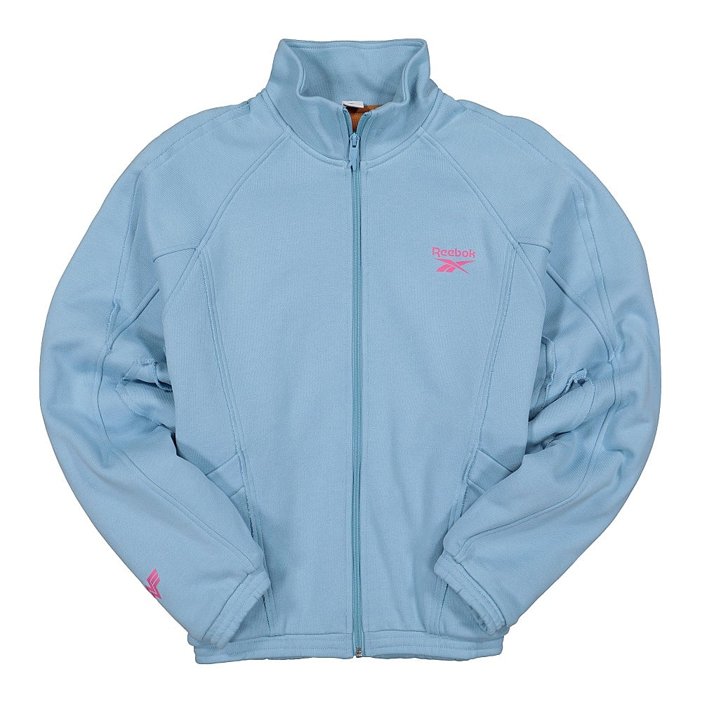 Reebok Wonder Woman x Reebok Washed Denim Tracktop Sheblu Track Jackets GP3972 | Overkill