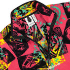 adidas ADV Half Zip AOP Fleece Multicolor Sweatshirts Close-up | Overkill