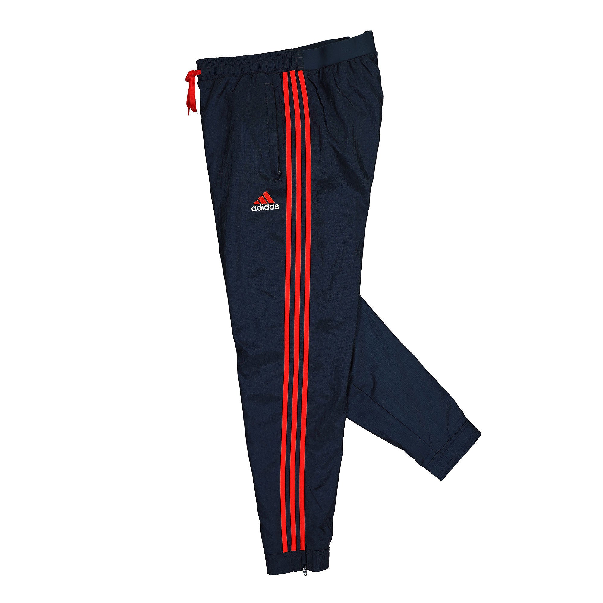 adidas FC Bayern München Icon Woven Pant Night Navy Sweat & Track Pants Close-up | Overkill