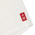 adidas FC Bayern München Icon Tee White T-Shirts Detailfoto | Overkill