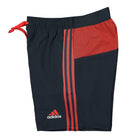 adidas FC Bayern München Icon Short Night Navy / Active Red Shorts Close-up | Overkill