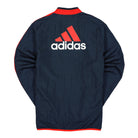 adidas FC Bayern München Icon Woven Jacket Night Navy / Active Red Jackets Close-up | Overkill