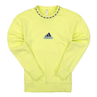 adidas Juventus Icon Crew Sweatshirt Pulse Yellow / Victory Blue Sweatshirts GR2899 | Overkill
