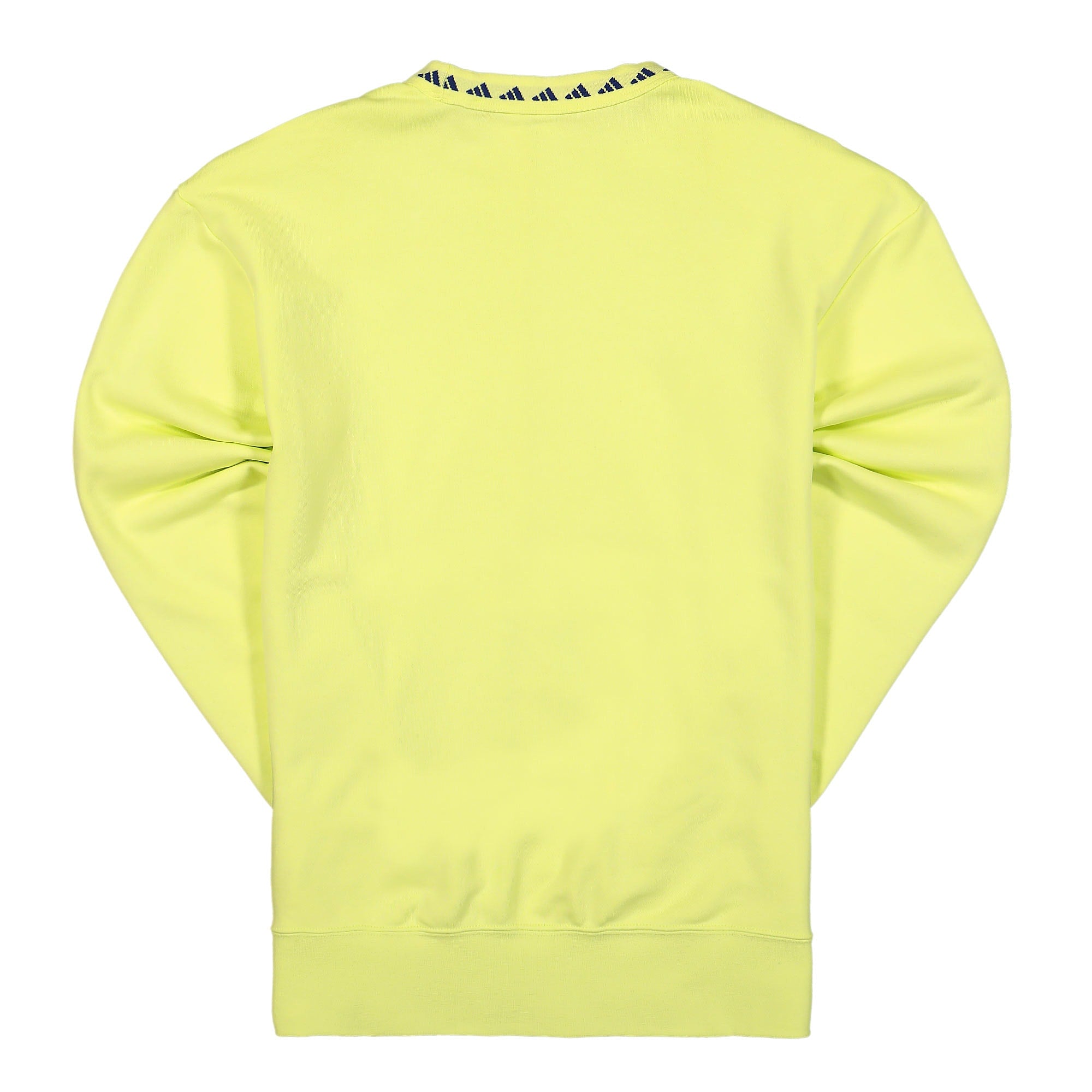 adidas Juventus Icon Crew Sweatshirt Pulse Yellow / Victory Blue Sweatshirts Material | Overkill