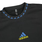 adidas Manchester United Icon Crew Sweatshirt Black Sweatshirts Close-up | Overkill